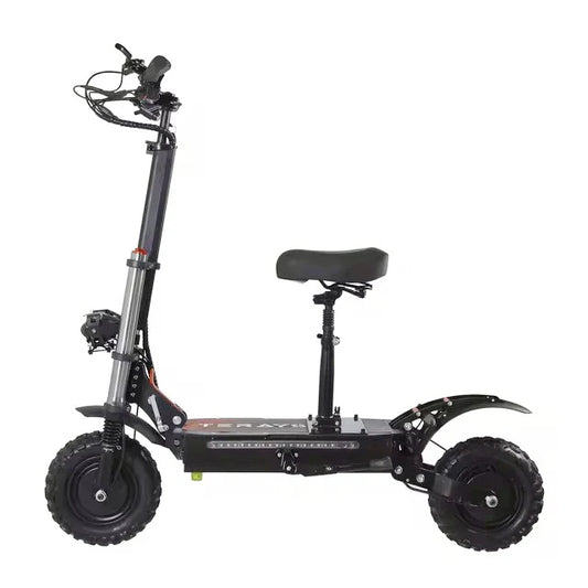 6000W Adult Off-Road Electric Scooter: 50 MPH, 60 Mile Range